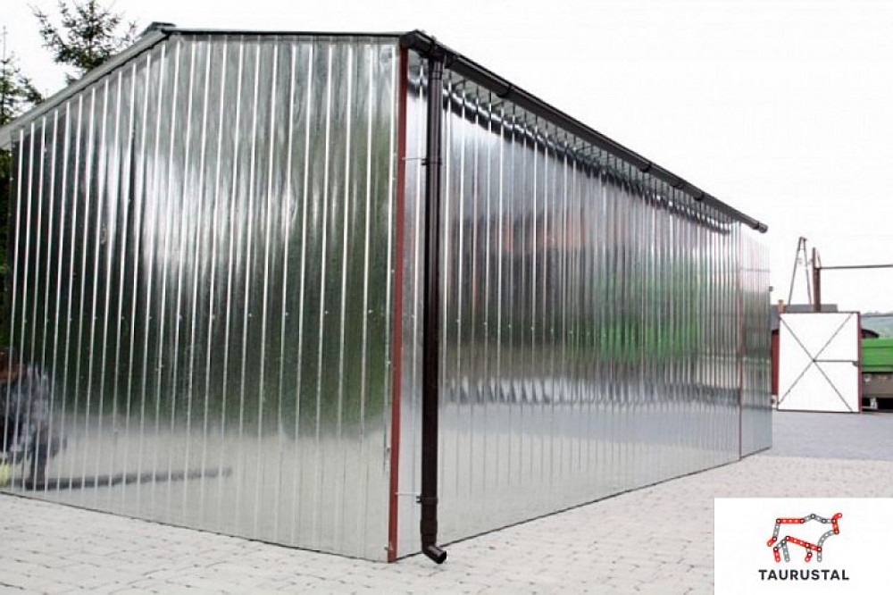 Fertiggarage mit Flügeltor 3x5