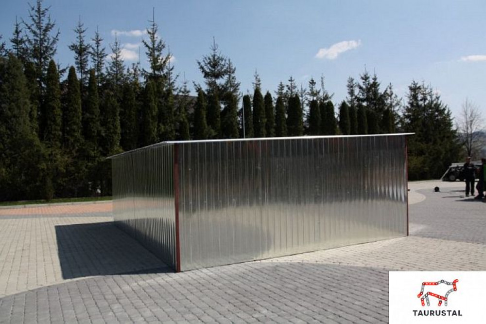 Doppelgarage Metall 6x5